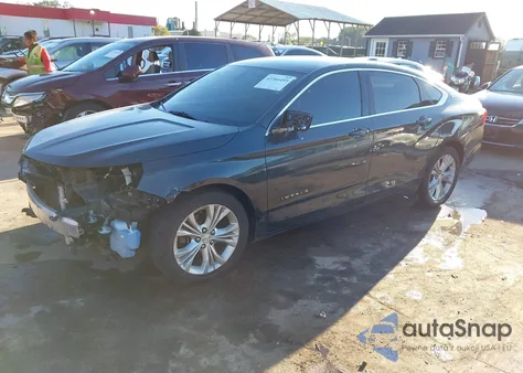 2015 Chevrolet Impala 1Lt из США, поврежденный, VIN 2G1115SL6F9274784